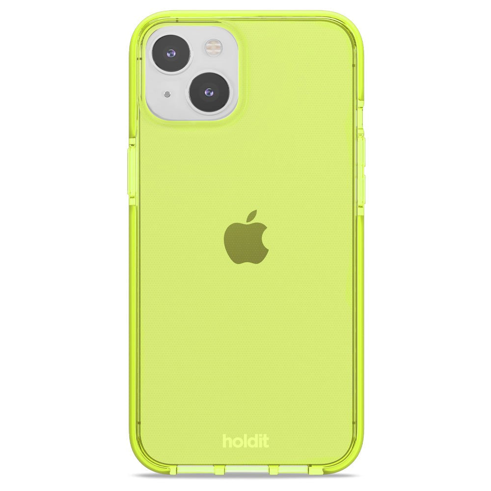 iPhone 14 Plus Holdit Seethru Skal - Acid Green