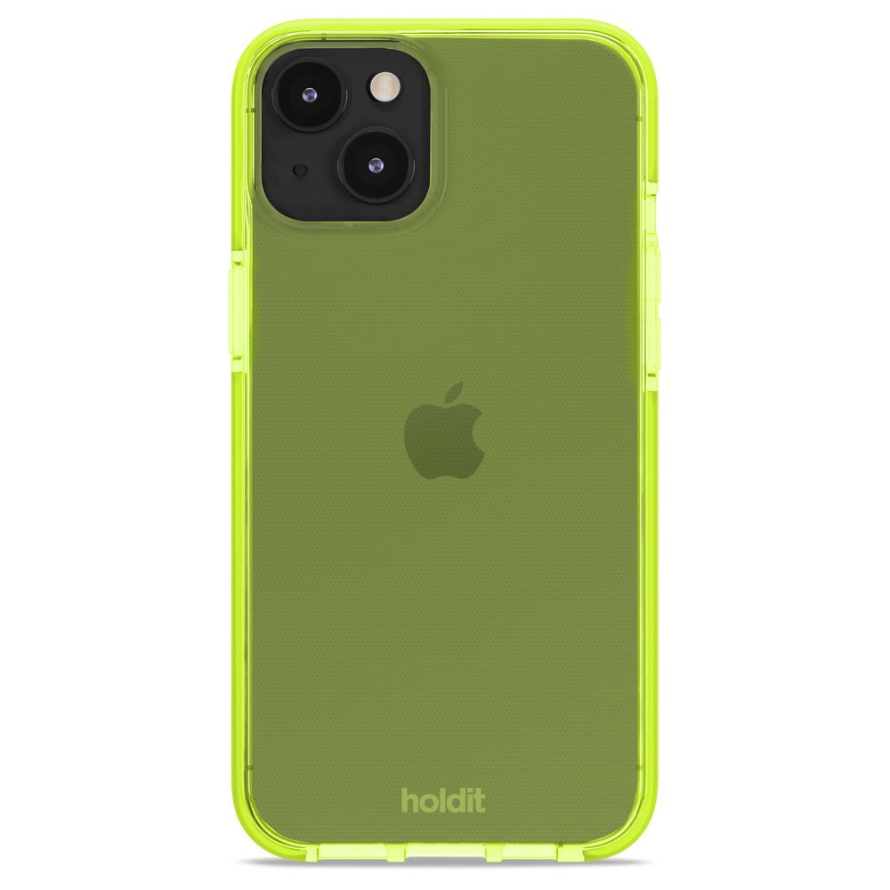 iPhone 14 Plus Holdit Seethru Skal - Acid Green