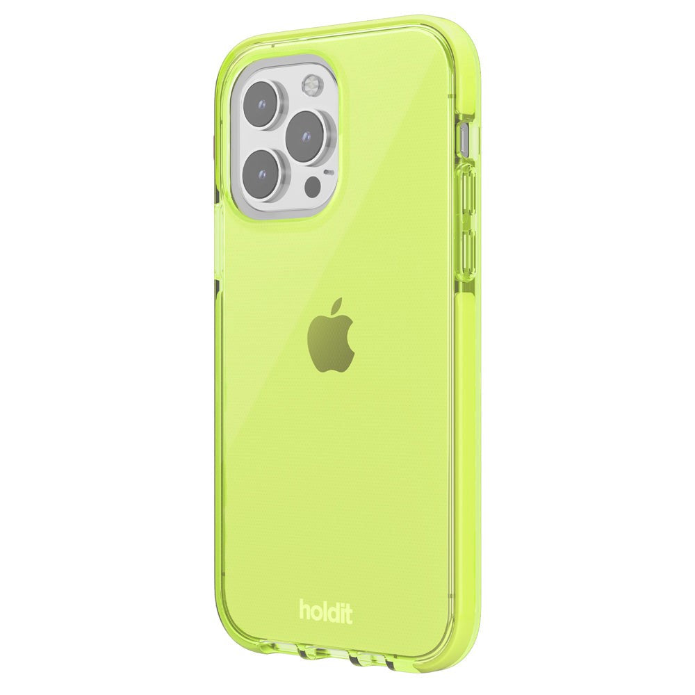 iPhone 14 Pro Holdit Seethru Skal - Acid Green