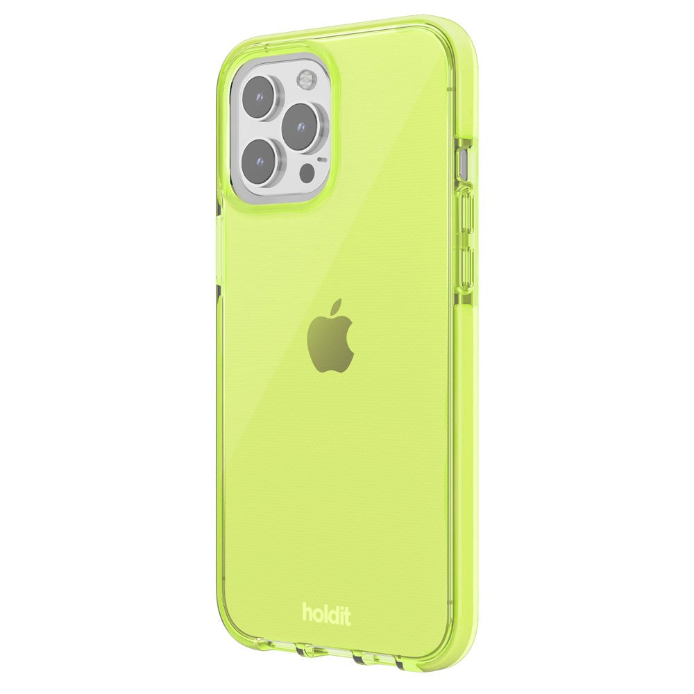 iPhone 14 Pro Max Holdit Seethru Skal - Acid Green