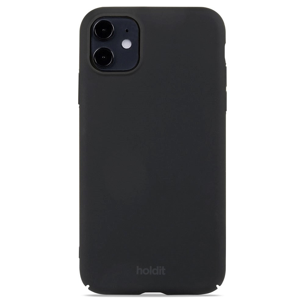 Holdit iPhone 11 Slim Plast Skal - Black