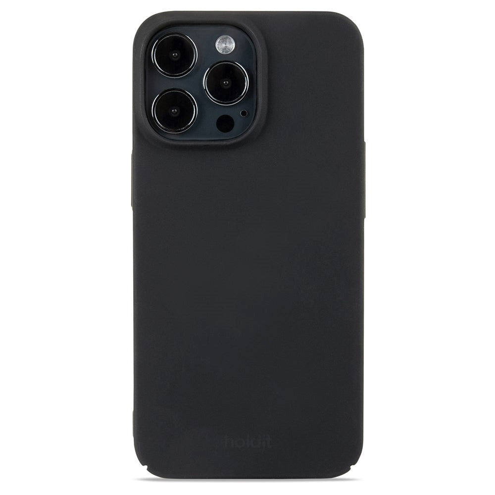 Holdit iPhone 13 Pro Slim Plast Skal - Black