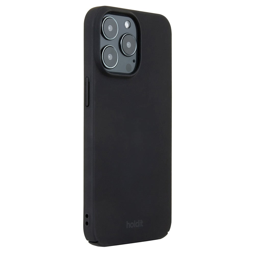 Holdit iPhone 13 Pro Slim Plast Skal - Black