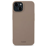 Holdit iPhone 14 / 13 Slim Plast Skal - Mocha Brown