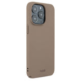 Holdit iPhone 14 Pro Slim Plast Skal - Mocha Brown