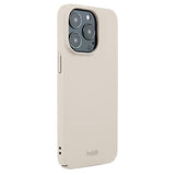 Holdit iPhone 14 Pro Slim Plast Skal - Light Beige