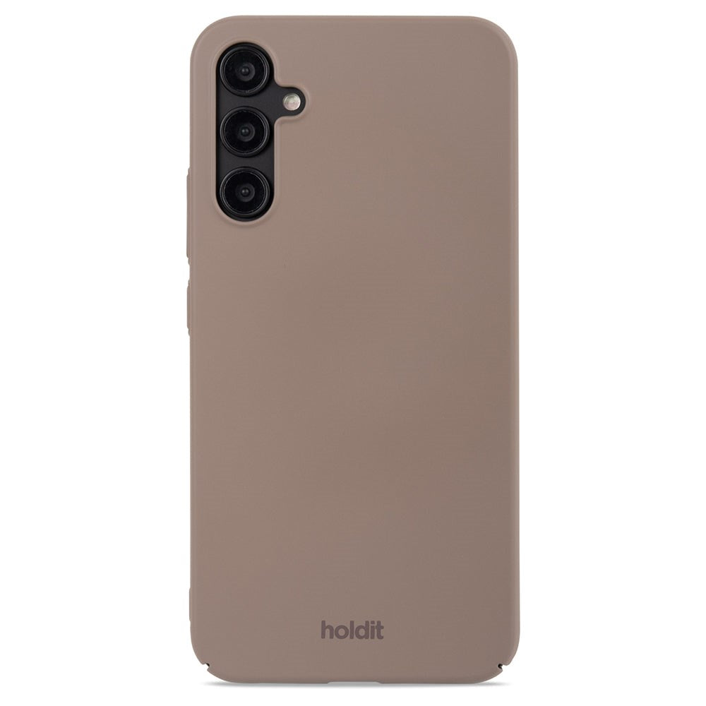 Holdit Samsung Galaxy A54 (5G) Slim Plast Skal - Mocha Brown