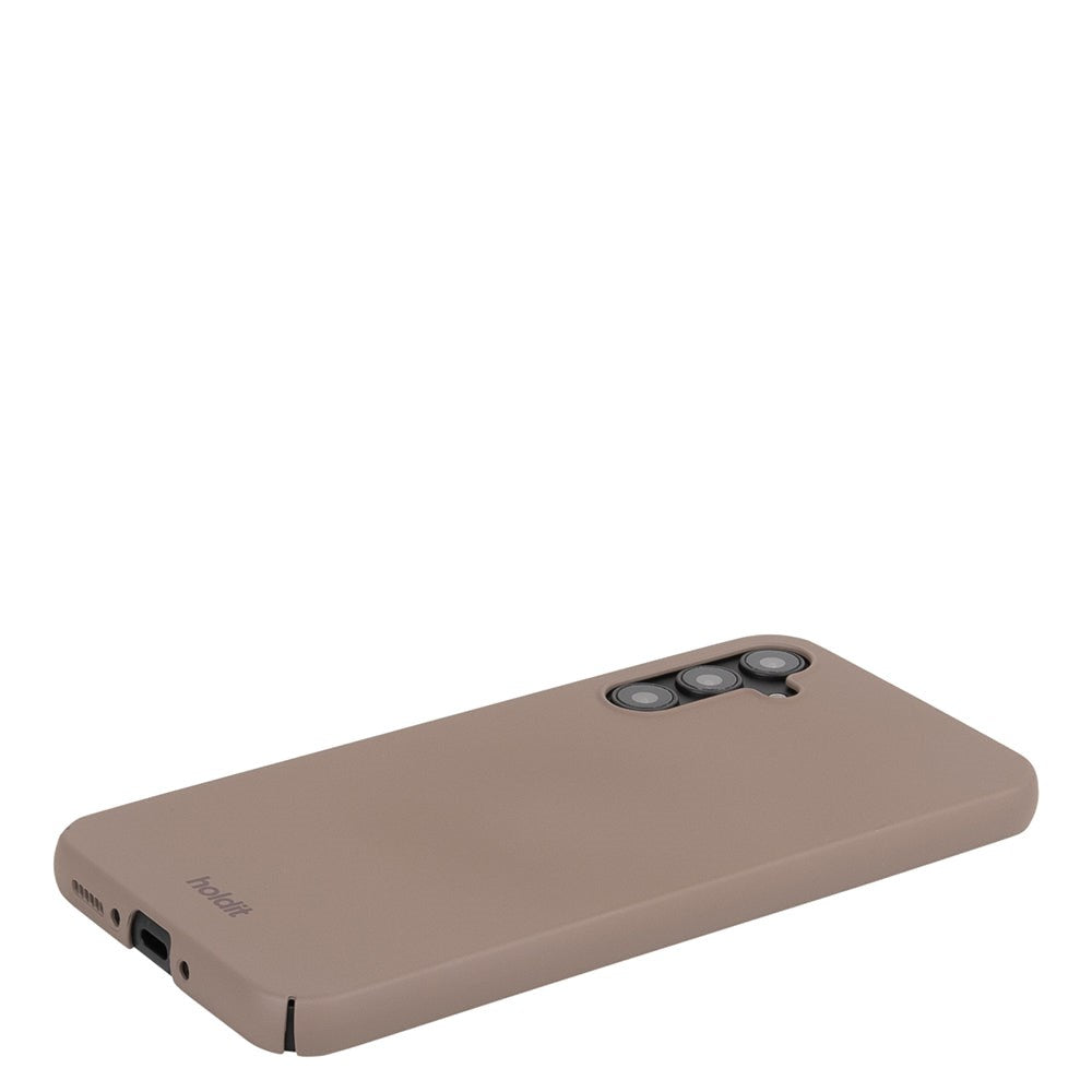 Holdit Samsung Galaxy A54 (5G) Slim Plast Skal - Mocha Brown