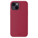 iPhone 14 / 13 Holdit Soft Touch Skal Silikon - Red Velvet