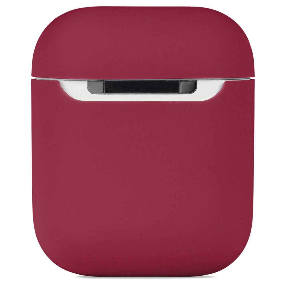 Holdit Nygård Silicone Case för AirPods (1st och 2nd Gen.) - Red Velvet