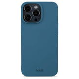 Holdit iPhone 13 Pro Slim Plast Skal - Denim Blue