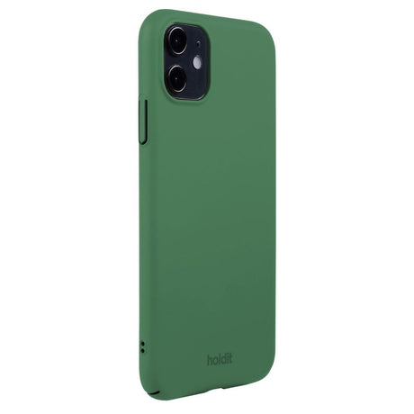 Holdit iPhone 11 Slim Plast Skal - Forest Green