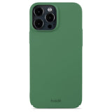 Holdit iPhone 13 Pro Max Slim Plast Skal - Forest Green