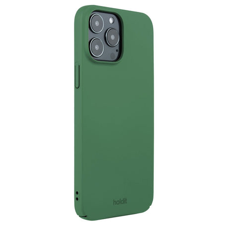 Holdit iPhone 13 Pro Max Slim Plast Skal - Forest Green