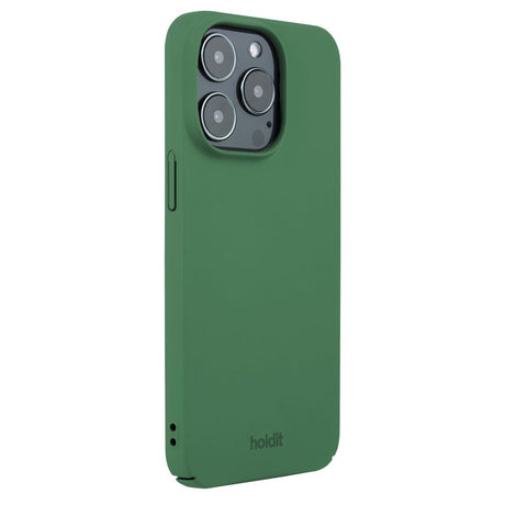 Holdit iPhone 14 Pro Slim Plast Skal - Forest Green