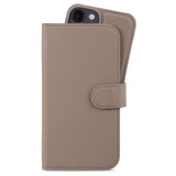 Holdit iPhone 14 / 13 Wallet Case Magnet Plus - Plånboksfodral - Brun