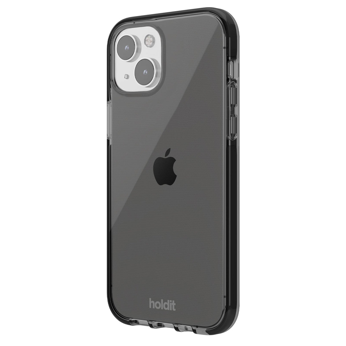 iPhone 15 Holdit Seethru Skal - Black