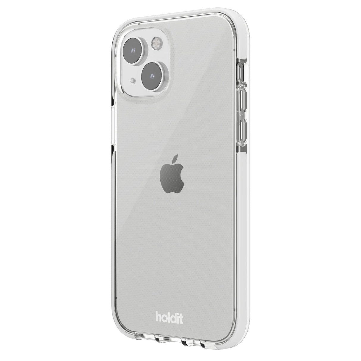 iPhone 15 Holdit Seethru Skal - White