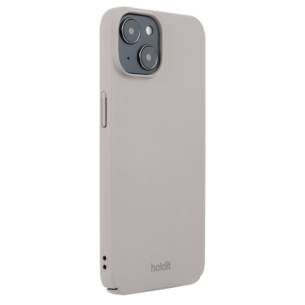 Holdit iPhone 15 Slim Plast Skal - Taupe