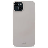 Holdit iPhone 15 Plus Slim Plast Skal - Taupe