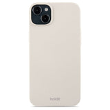 Holdit iPhone 15 Plus Slim Plast Skal - Light Beige