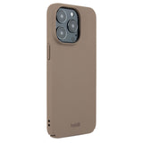 Holdit iPhone 15 Pro Slim Plast Skal - Mocha Brown