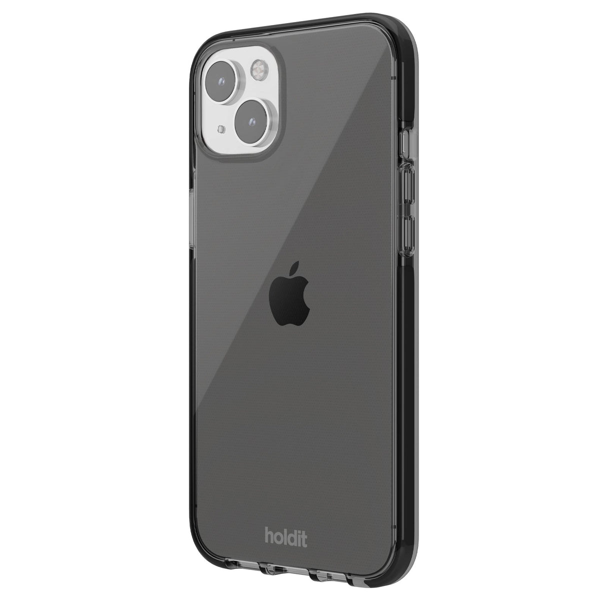 iPhone 15 Plus Holdit Seethru Skal - Black