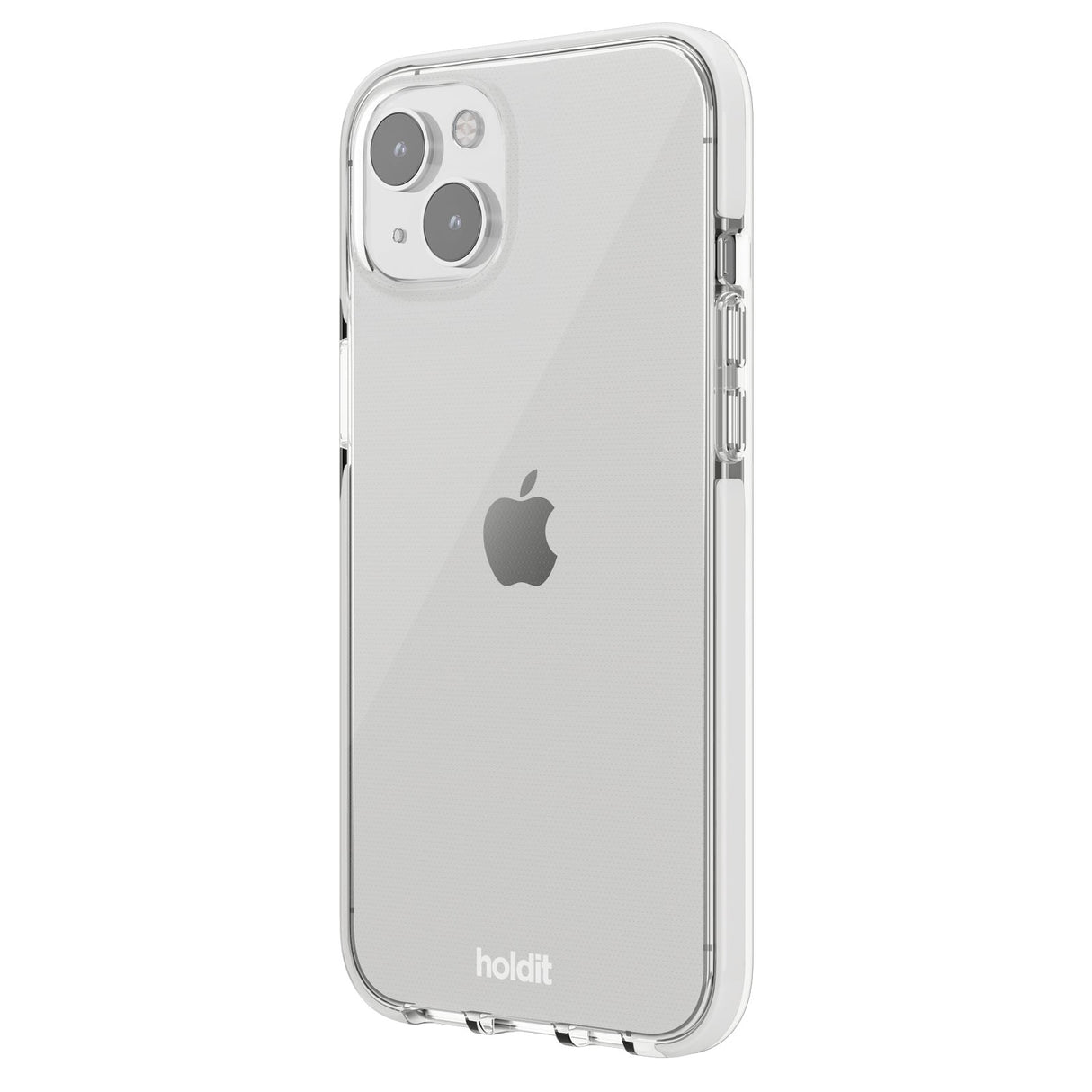 Holdit iPhone 15 Plus Seethru Skal - White