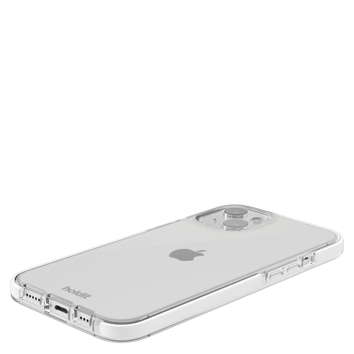 Holdit iPhone 15 Plus Seethru Skal - White