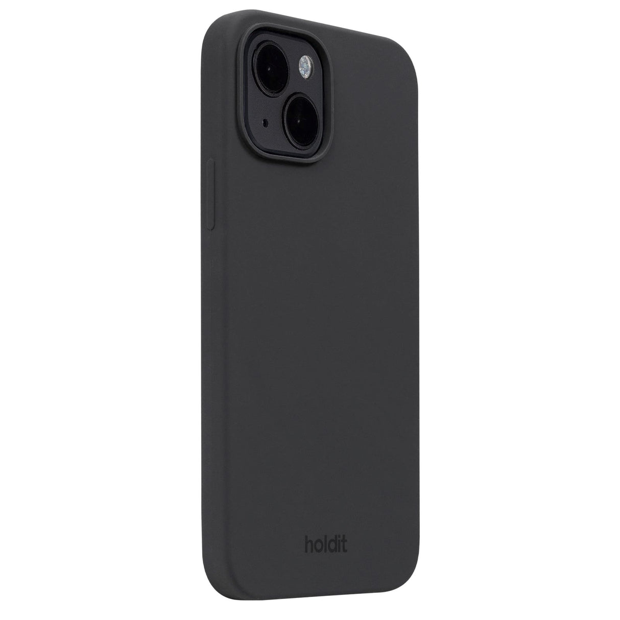 Holdit iPhone 15 Soft Touch Skal Silikon - Black