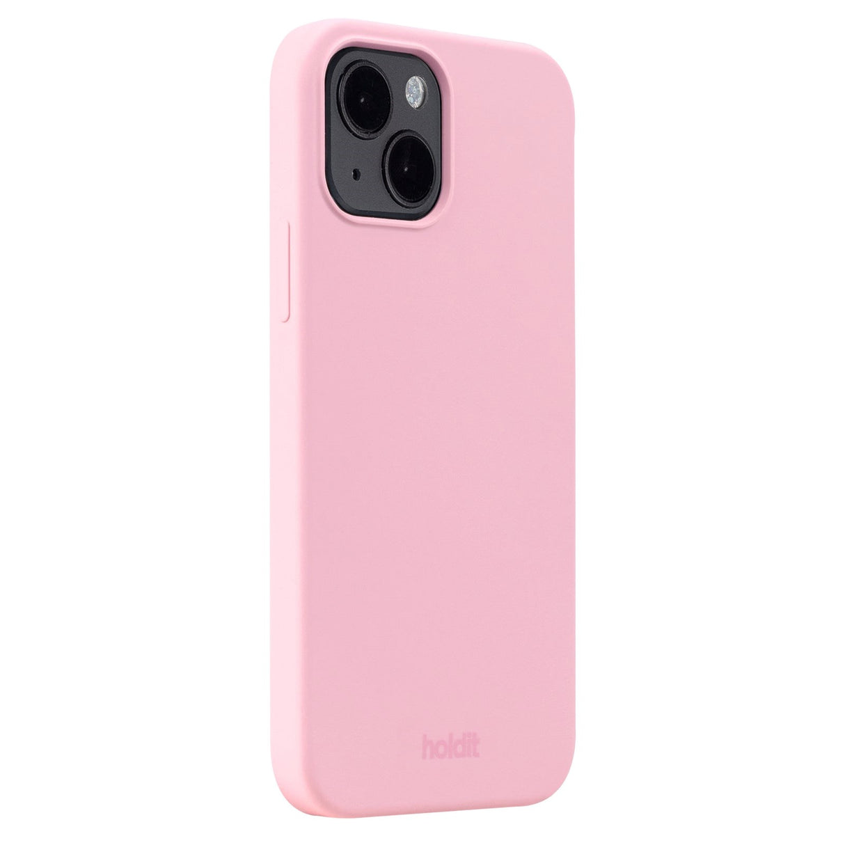 Holdit iPhone 15 Soft Touch Skal Silikon - Pink