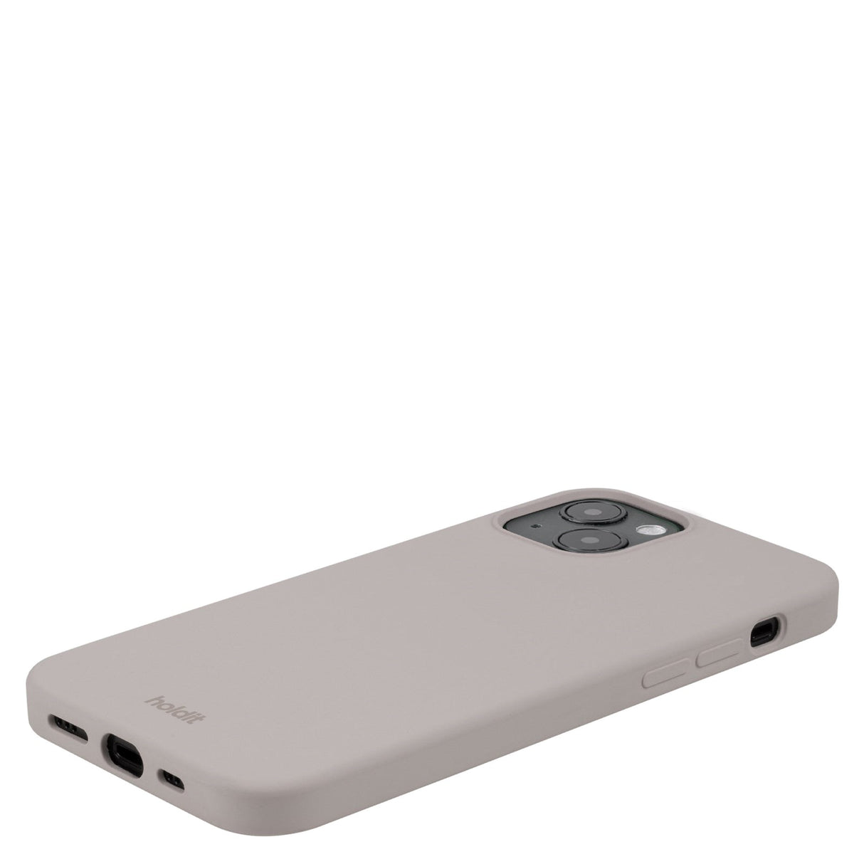 Holdit iPhone 15 Plus Soft Touch Skal Silikon - Taupe