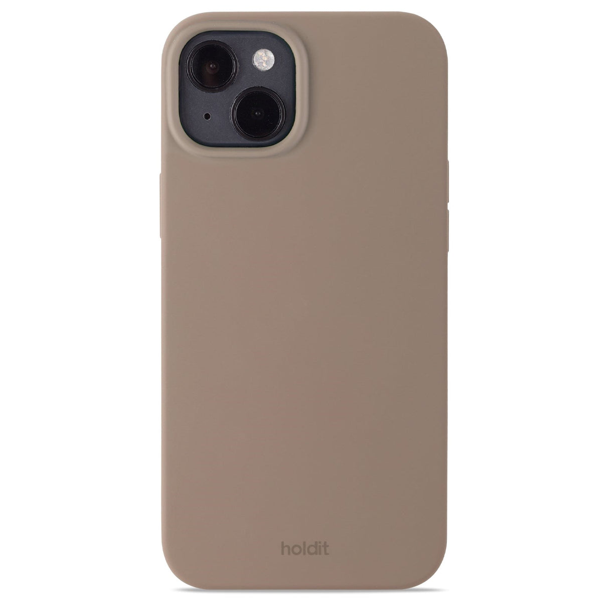 Holdit iPhone 15 Plus Soft Touch Skal Silikon - Mocha Brown