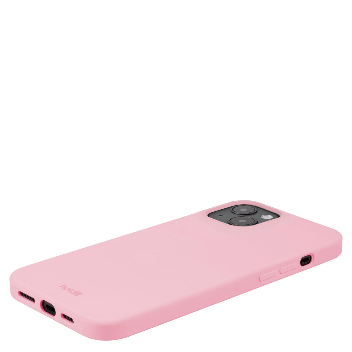 Holdit iPhone 15 Plus Soft Touch Skal Silikon - Pink