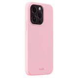 Holdit iPhone 15 Pro Soft Touch Skal Silikon - Pink