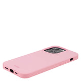 Holdit iPhone 15 Pro Soft Touch Skal Silikon - Pink