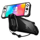 Spigen Nintendo Switch Oled Rugged Armor Case - Svart