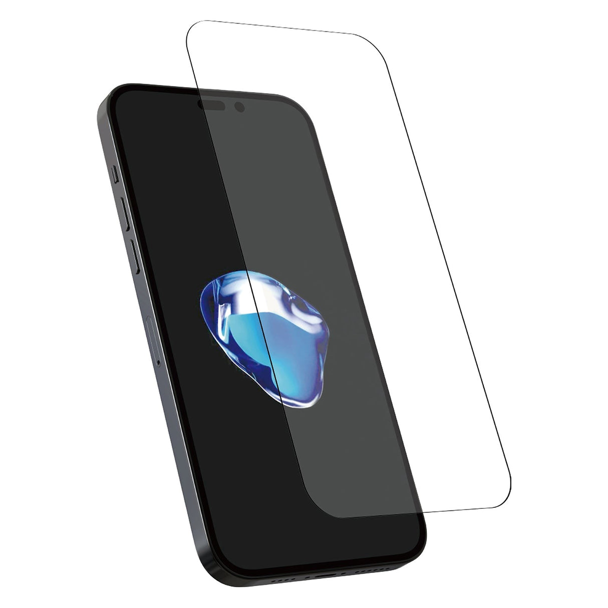 Holdit iPhone 16 / 15 / 15 Pro / 14 Pro Härdat Glas Skärmskydd 2.5D - Case-Friendly - Genomskinlig