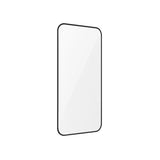 Holdit iPhone 16 / 15 / 14 Pro Härdat Glas Skärmskydd 3D - Case-Friendly - Genomskinlig / Svart Kant