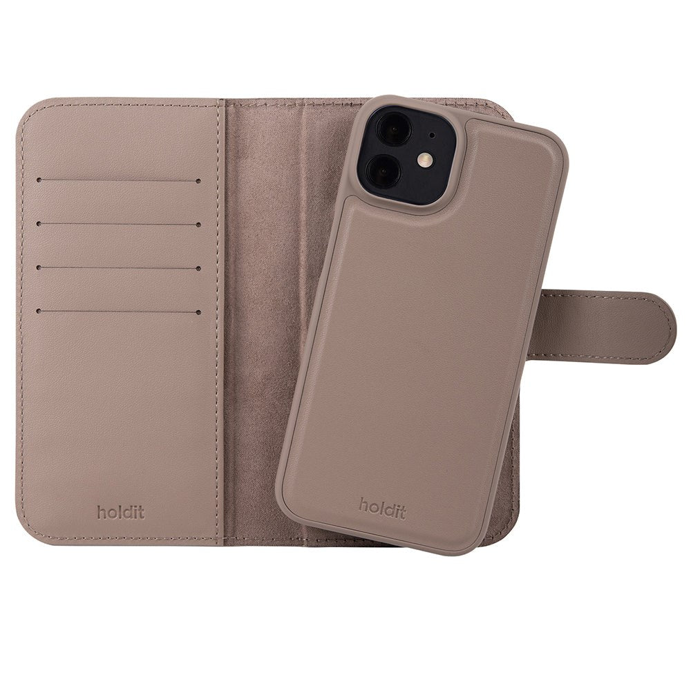 Holdit iPhone 11 Wallet Case Magnet Plus - Plånboksfodral - Mocha Brown