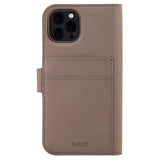 Holdit iPhone 12 / 12 Pro Wallet Case Magnet Plus - Plånboksfodral - Mocha Brown