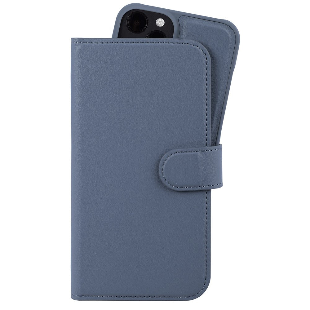 Holdit iPhone 12 / 12 Pro Wallet Case Magnet Plus - Plånboksfodral - Pacific Blue