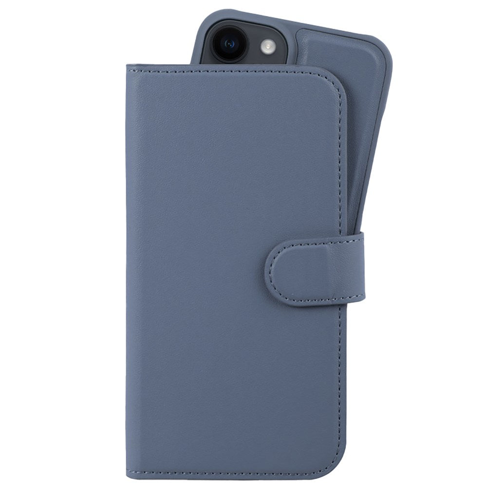 iPhone 13 / 14 Holdit Wallet Magnet Plus Case - Blå