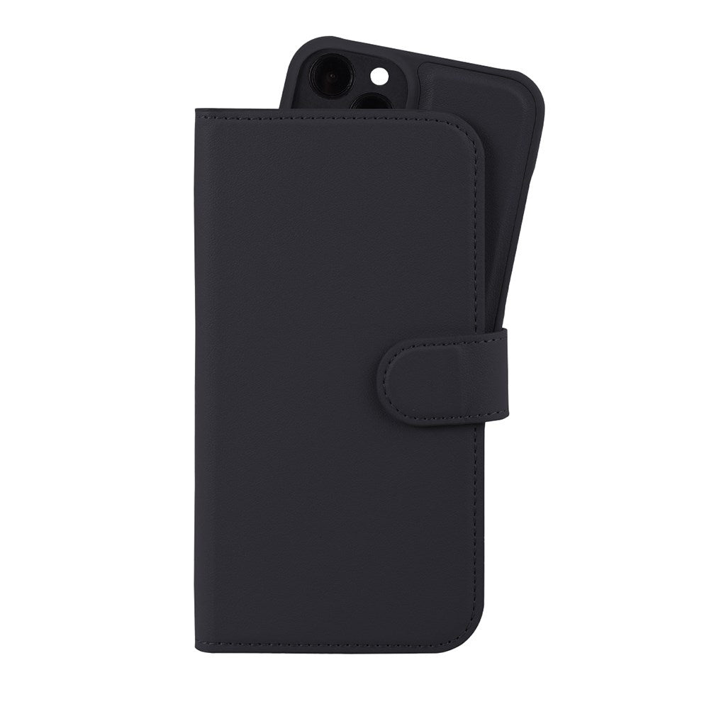 iPhone 12 / 12 Pro Holdit Wallet Magnet Plus Case - Svart