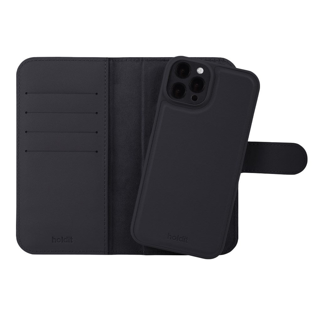 iPhone 12 / 12 Pro Holdit Wallet Magnet Plus Case - Svart