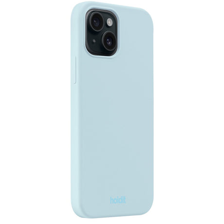 iPhone 14 / 13 Holdit Soft Touch Skal Silikon - Mineral Blue