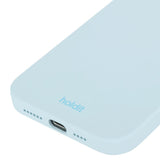 iPhone 14 / 13 Holdit Soft Touch Skal Silikon - Mineral Blue