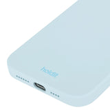 iPhone 14 Pro Holdit Soft Touch Skal Silikon - Mineral Blue