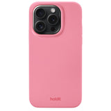 iPhone 14 Pro Holdit Soft Touch Skal Silikon - Rouge Pink