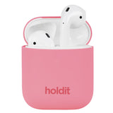 Holdit Nygård Silicone Case for AirPods (1st & 2nd Gen.) - Rouge Pink